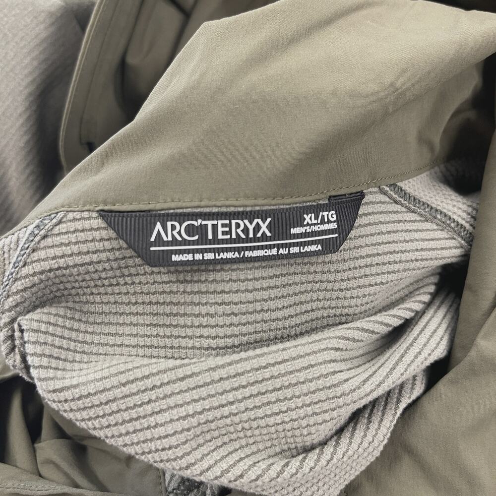 Arc'Teryx Konseal LS Pullover Hoodie sz XL Green SF - Picture 4 of 6